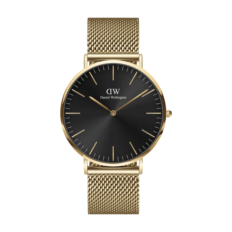 Daniel Wellington | Orologio | Classic Mesh Onyx Gold