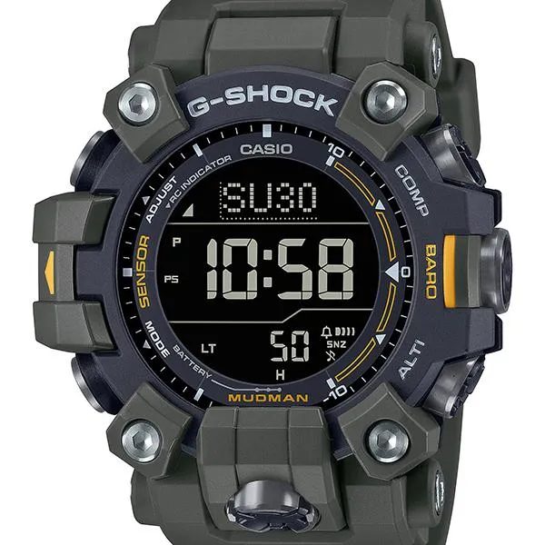 Orologio da uomo CASIO G-SHOCK MUDMAN GW-9500-3JF (lanciato il 14 luglio 2023)