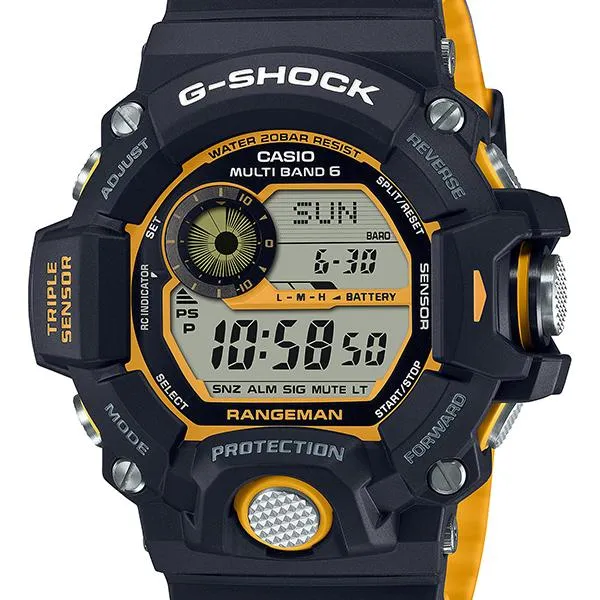 Orologio da uomo CASIO G-SHOCK RANGEMAN Emergency Color GW-9400YJ-1JF