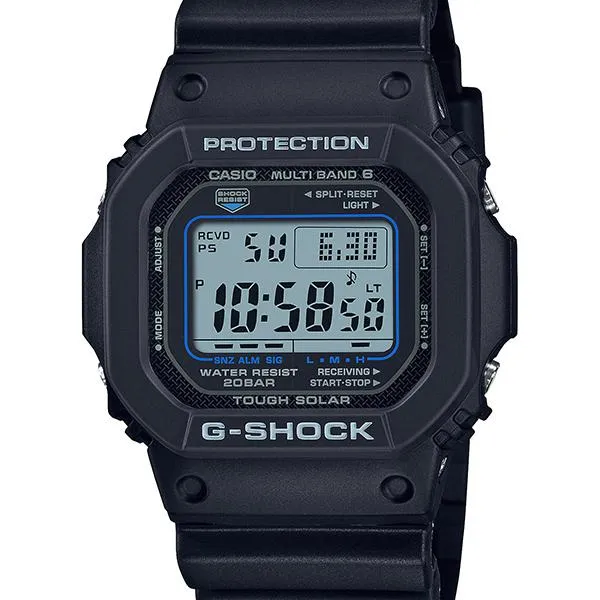 Orologio digitale da uomo CASIO G-SHOCK GW-M5610U-1CJF JDM Solar Multiband 6 nero