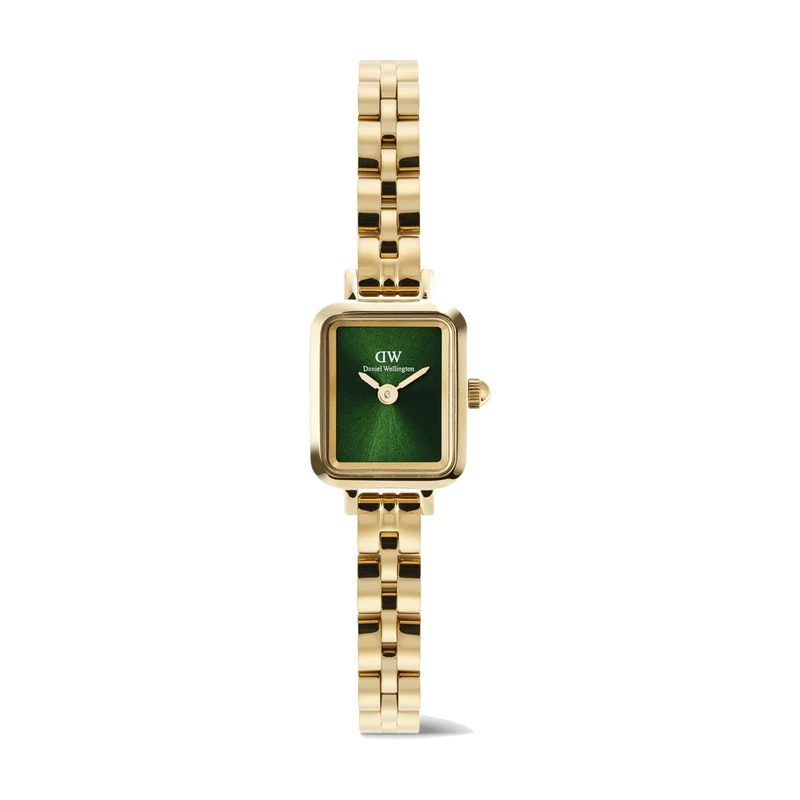 Daniel Wellington | Orologio | Quadro Mini Arch 3-link Emerald Sunray Gold