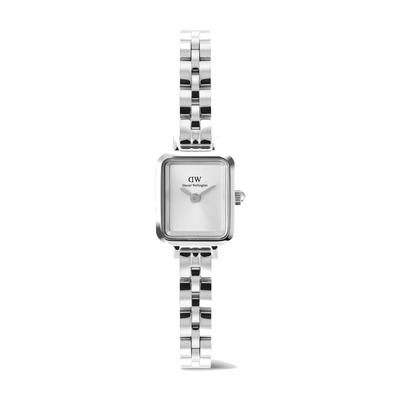 Daniel Wellington | Orologio | Quadro Mini Arch 3-link White Sunray Silver