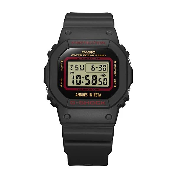 Orologio da uomo G-SHOCK CASIO Andres Iniesta modello DW-5600AI-1JR