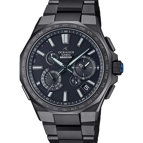Orologio da uomo CASIO OCEANUS Tough Solar Mobile Link OCW-T6000BR-1AJR