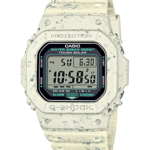 Orologio da uomo G-SHOCK CASIO G-5600BG-5JR realizzato con materiali ecocompatibili.