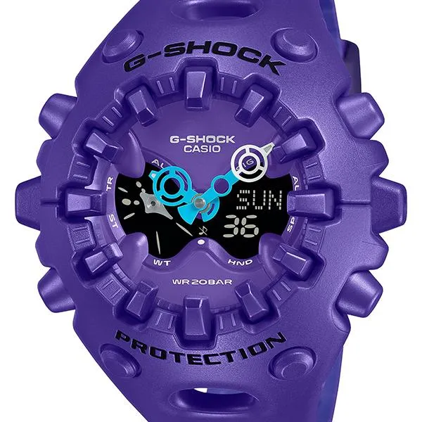 GA-V01-2AJF G-SHOCK CASIO Nuovo orologio da uomo con cassa grande e base