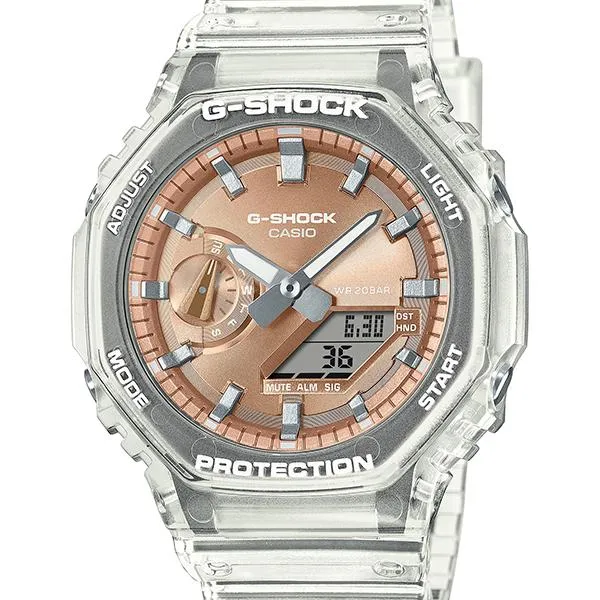 Orologio da uomo G-SHOCK CASIO BRIGHT METALLIC DIAL SERIES GA-2100BM-7A5JF