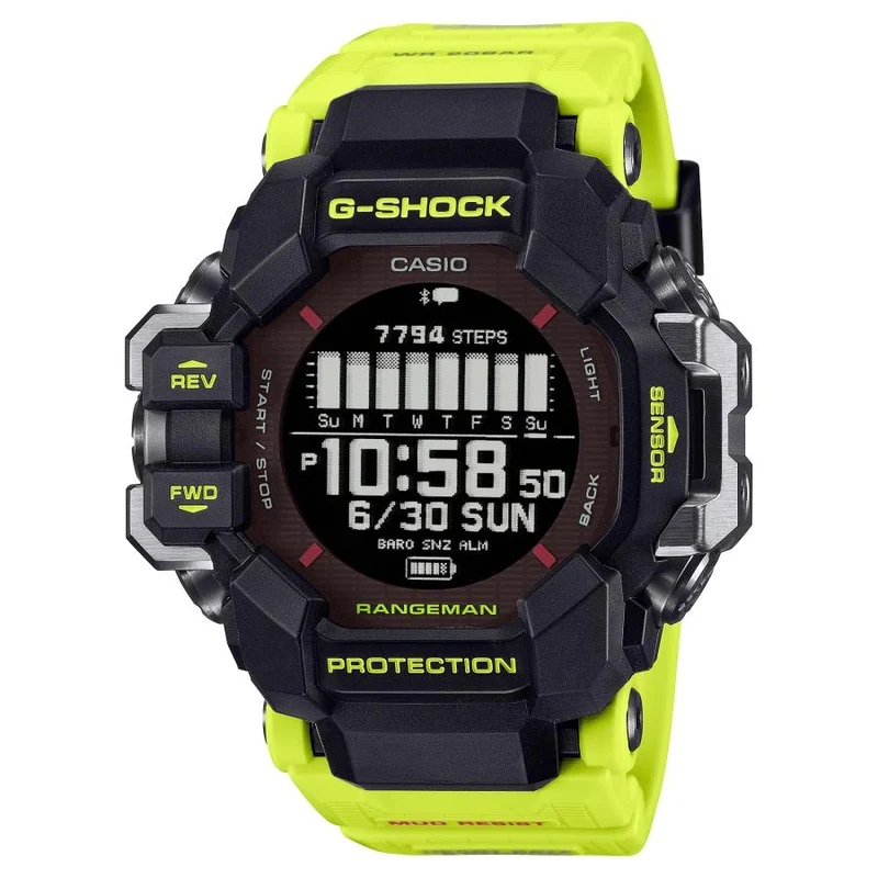 Orologio da uomo CASIO G-SHOCK Rangeman Rescue Yellow GPR-H1000RY-1A9JR