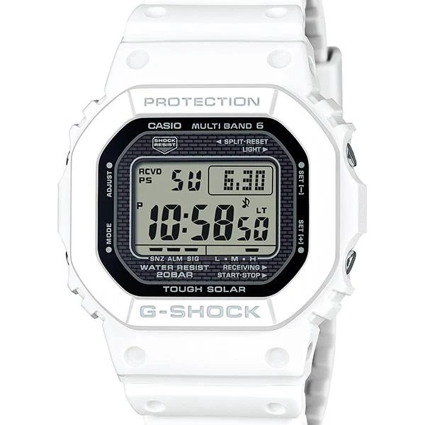 Orologio da uomo CASIO G-SHOCK GW-5000HS-7JF JDM Heritage White Mono-Tone Tough Solar Radio