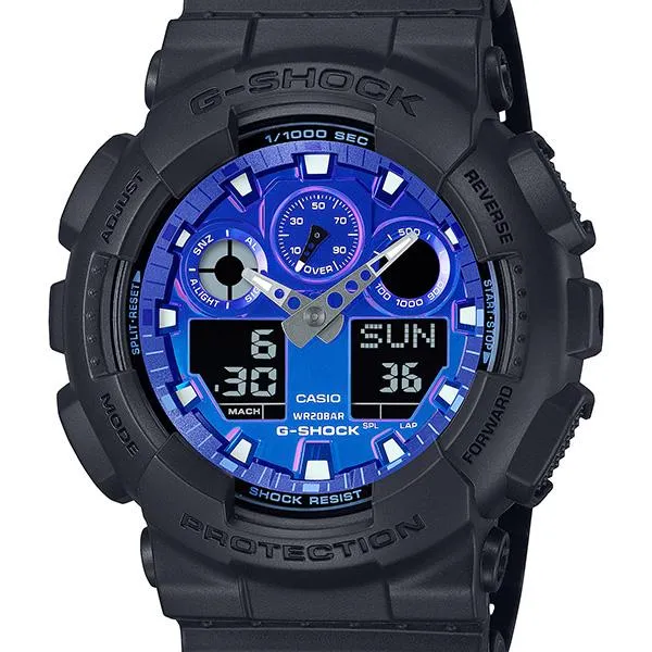 GA-100FL-1AJF Orologio da uomo CASIO G-SHOCK THE FLAME INSIDE