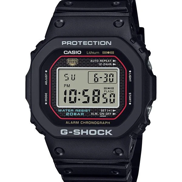 Orologio da uomo CASIO G-SHOCK DW-5000R-1AJF "Modello riedizione G-SHOCK di prima generazione"