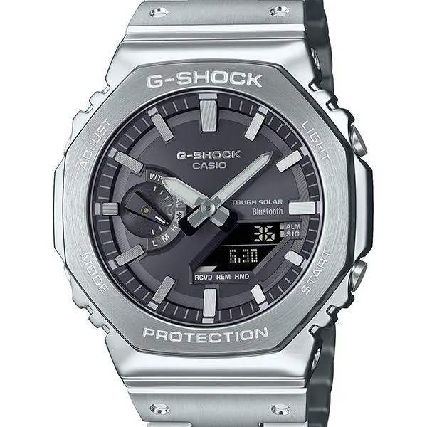 Orologio da uomo G-SHOCK CASIO GM-B2100SD-1AJF con visibilità migliorata.