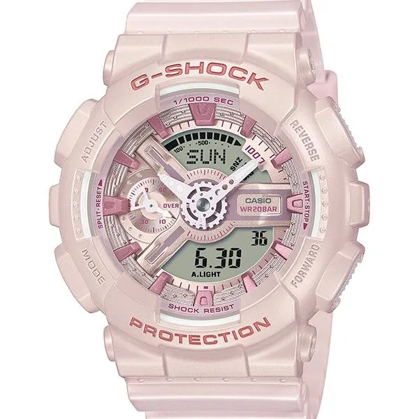 Orologio da donna G-SHOCK CASIO GMA-S110ST-4AJF con colori setosi.
