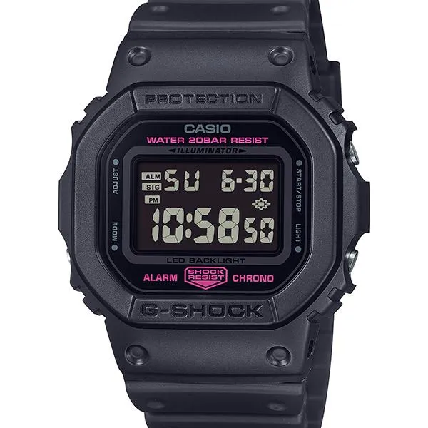 Orologio da uomo DW-5600PK-1JR G-SHOCK CASIO PINK RIBBON 2a edizione