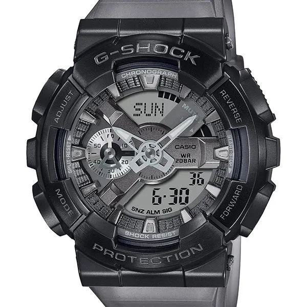 Orologio da uomo G-SHOCK CASIO GM-110MF-1AJF con quadrante in metallo Midnight Fog.