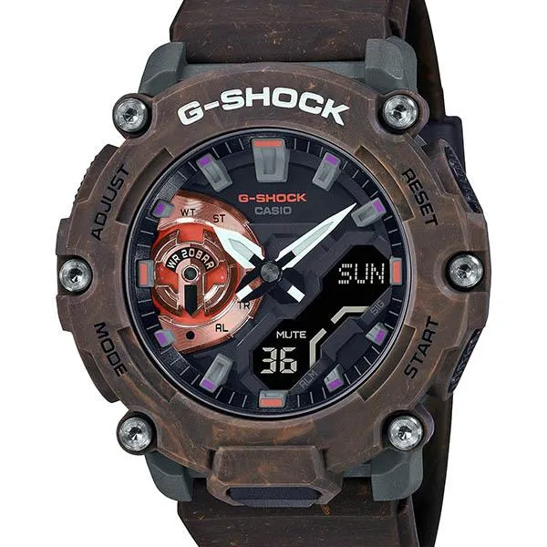 Orologio da uomo CASIO G-SHOCK MYSTIC FOREST GA-2200MFR-5AJF Marrone/Nero