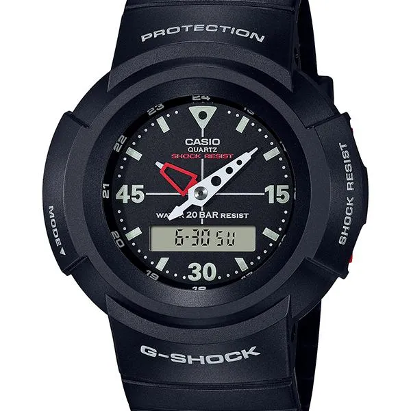 AW-500E-1EJF CASIO G-SHOCK AW500 Riproduzione in plastica Orologio da uomo Serie AW-500