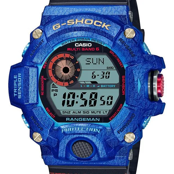 Orologio da uomo CASIO G-SHOCK radiocontrollato a energia solare, modello GW-9406KJ-2JR
