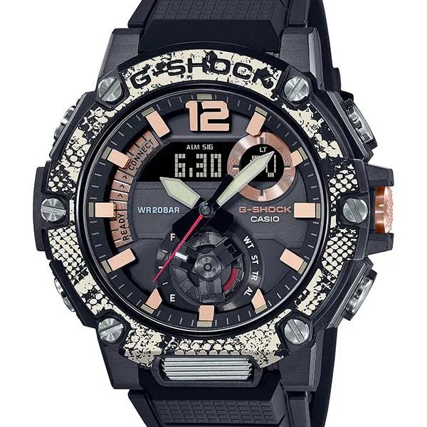 Orologio da uomo CASIO G-SHOCK GST-B300WLP-1AJR con funzione di collegamento al cellulare.
