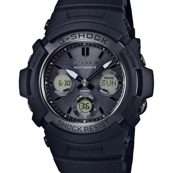 AWG-M100SBB-1AJF CASIO G-SHOCK Orologio da uomo analogico digitale solare radiocontrollato