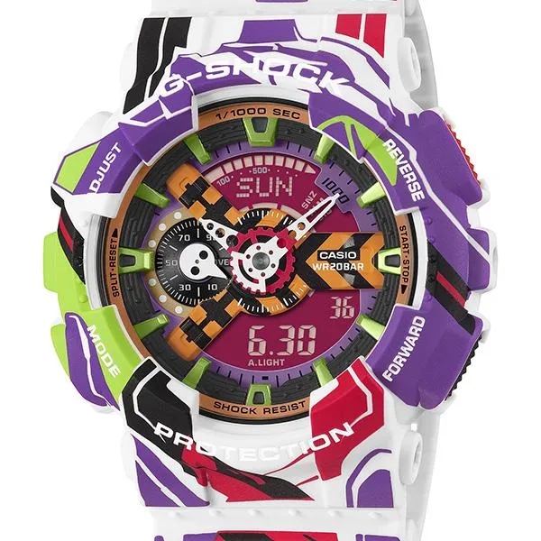Orologio da uomo CASIO G-SHOCK Evangelion GA-110EVA30-7AJR