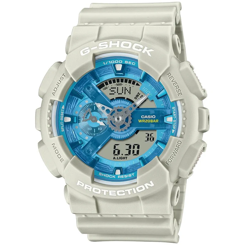 Orologio da uomo analogico-digitale CASIO G-SHOCK GA-110AS-5AJF JDM OASIS OF DAY AND NIGHT, marrone