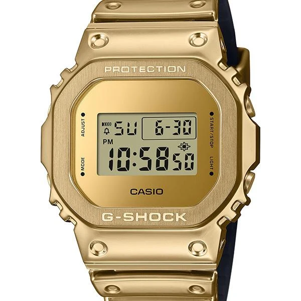 Orologio da uomo G-SHOCK CASIO GM-5600YMG-9JF in metallo dorato