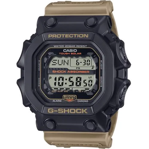 Orologio da uomo CASIO G-SHOCK GX-56TU-1A5JF JDM Tough Solar Mud Resistant Digital Black Khaki