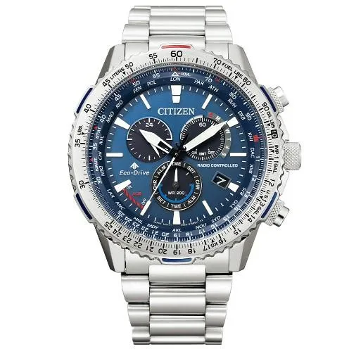 Orologio radiocontrollato CITIZEN PROMASTER Eco-Drive World Time CB5000-50L