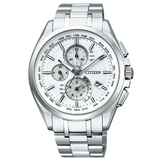 Orologio radiocontrollato Citizen Attesa World Time AT8040-57A