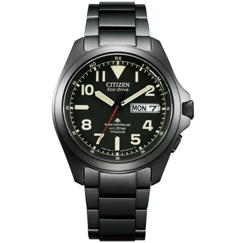 Orologio radiocontrollato CITIZEN PROMASTER Eco-Drive serie AT6085-50E-LAND