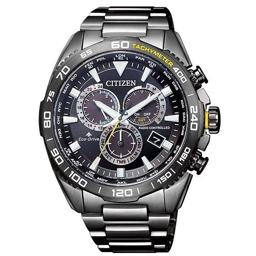 Orologio radiocontrollato CITIZEN PROMASTER Eco-Drive World Time CB5037-84E