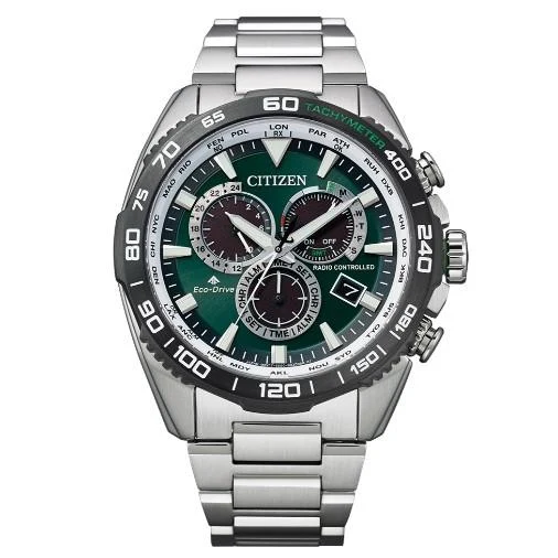 Orologio radiocontrollato Citizen Promaster Eco-Drive World Time CB5034-91W