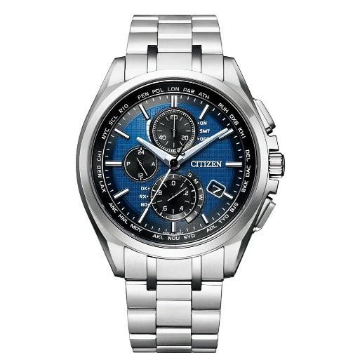 Orologio da uomo CITIZEN ATTESA AT8040-57L JDM Super Titanium Eco-Drive World Time