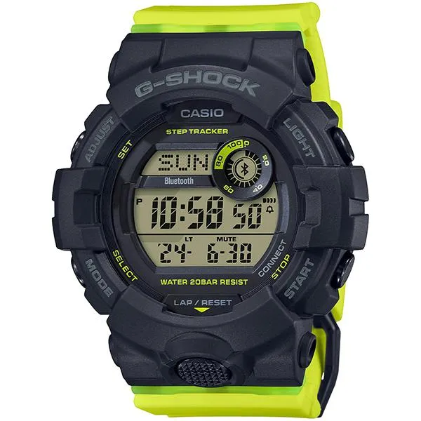 G-SHOCK GMD-B800SC-1BJF CASIO Orologio da uomo giallo nero di medie dimensioni