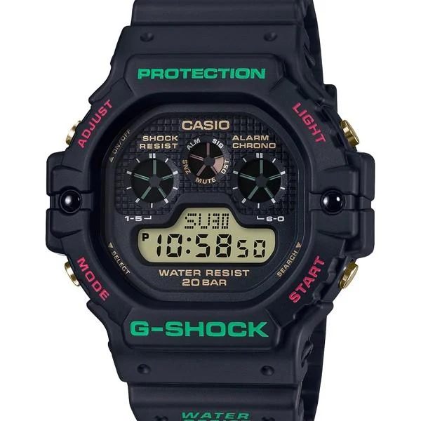 DW-5900TH-1JF G-SHOCK CASIO Orologio da donna resistente agli urti in stile anni '1990