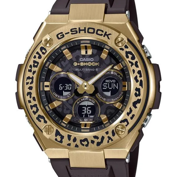 Orologio da uomo G-SHOCK CASIO GST-W310WLP-1A9JR, radiocontrollato, solare e resistente agli urti.