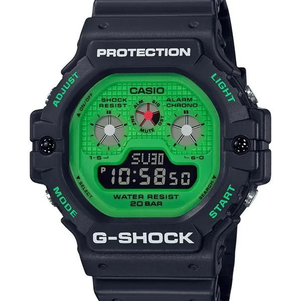 Orologio da uomo CASIO G-SHOCK Hot Rock Sound modello DW-5900RS-1JF.