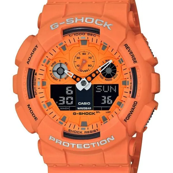Orologio da uomo G-SHOCK CASIO Hot Rock Sound modello GA-100RS-4AJF