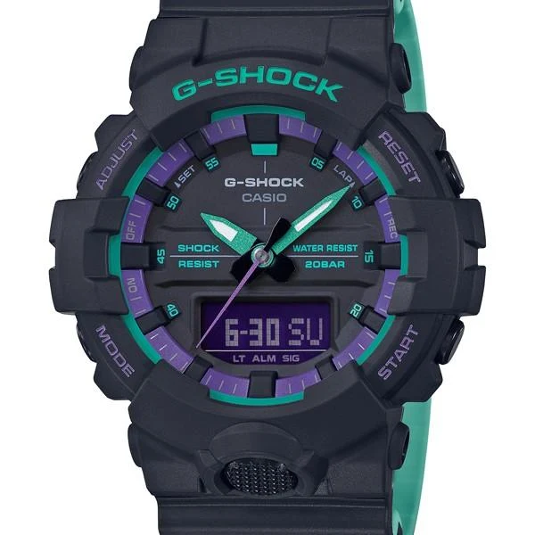 Orologio da uomo G-SHOCK CASIO Super WLED Light GA-800BL-1AJF