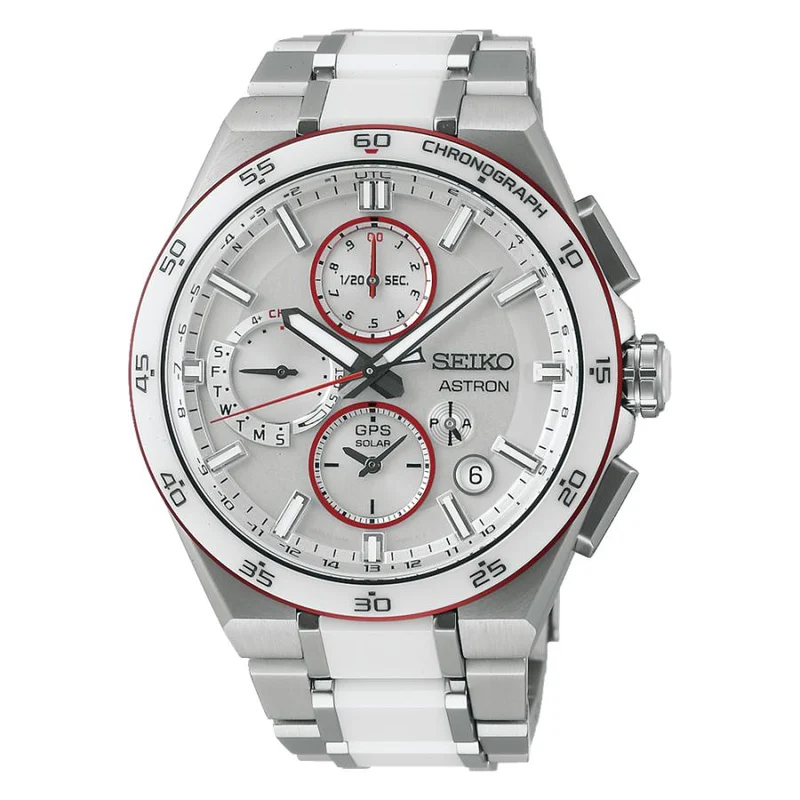 Seiko - Astron - NEXTER - SBXC173 - Nexter - Medici Senza Frontiere - Edizione limitata collaborazione 2025 - Orologio radio satellitare GPS solare - Titanio - Modello Core Shop -