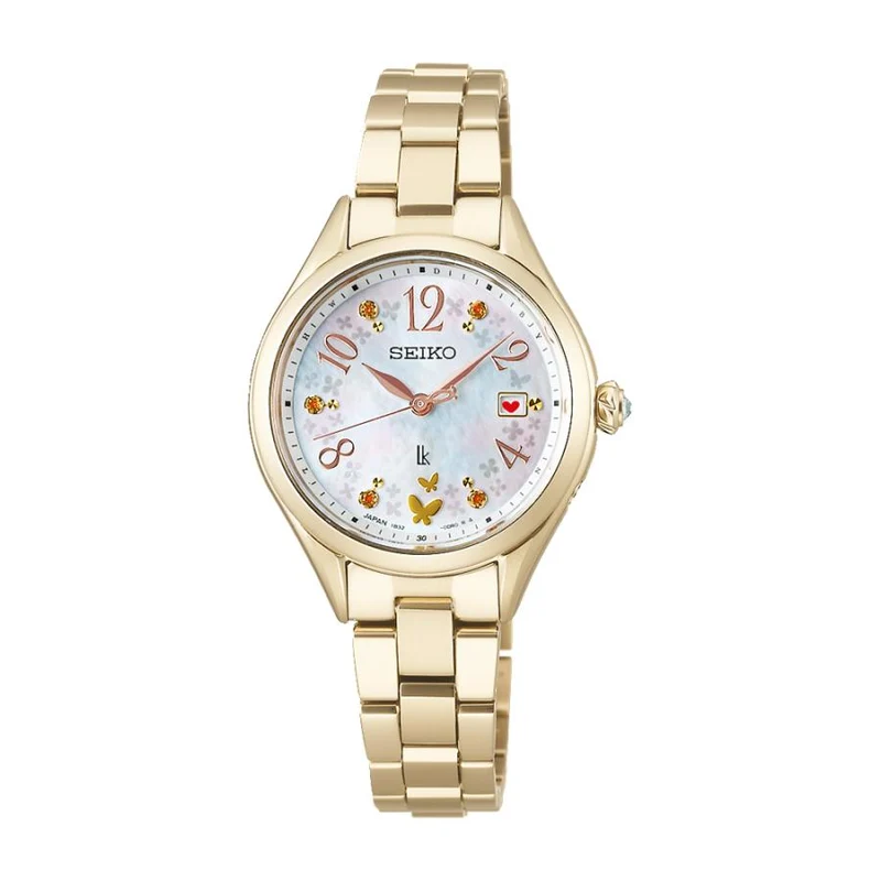 SEIKO-Seiko-Lukia-SSQW094-LUKIA-30° Anniversario-LUKIA-Grow-edenworks-Collaborazione Limited-700 unità in Giappone-Diamanti coltivati ​​in laboratorio, radio e solari-