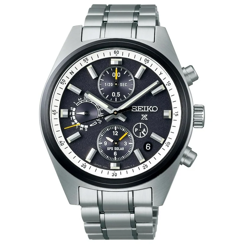 SBED011 - Orologio - Seiko - Prospex - Solare GPS con correzione delle onde radio satellitari - Acciaio inossidabile - Uomo - Modello Core shop -