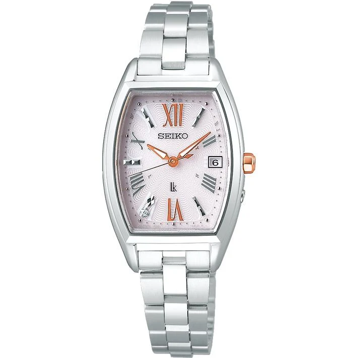 Seiko - Lucia - SSVW167 - Acciaio inossidabile - Onda radio solare - Donna -