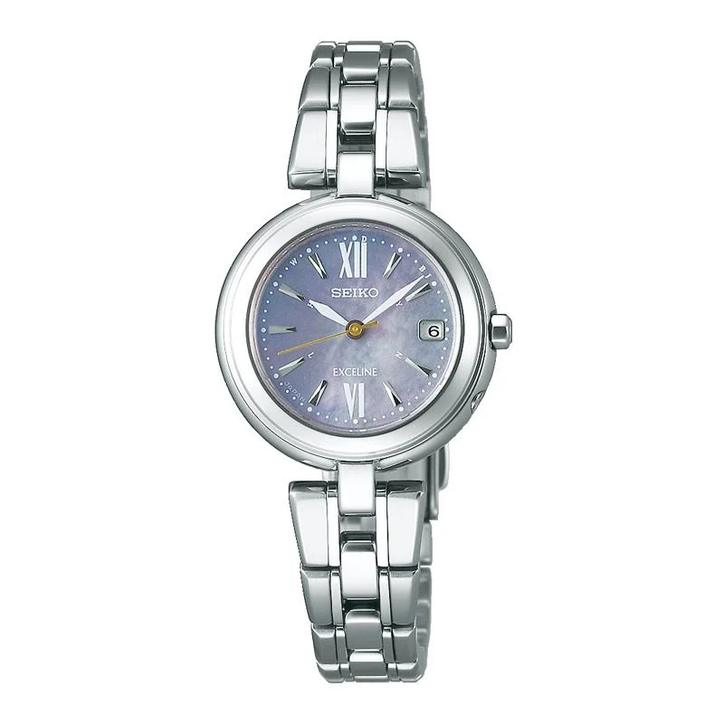 Orologi - SEIKO - Exceline - SWCW133 - Donna - Radio orologio solare - Titanio -