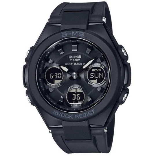 Orologio da donna CASIO BABY-G G-MS MSG-W100G-1AJF JDM Radio Solar Gold Black