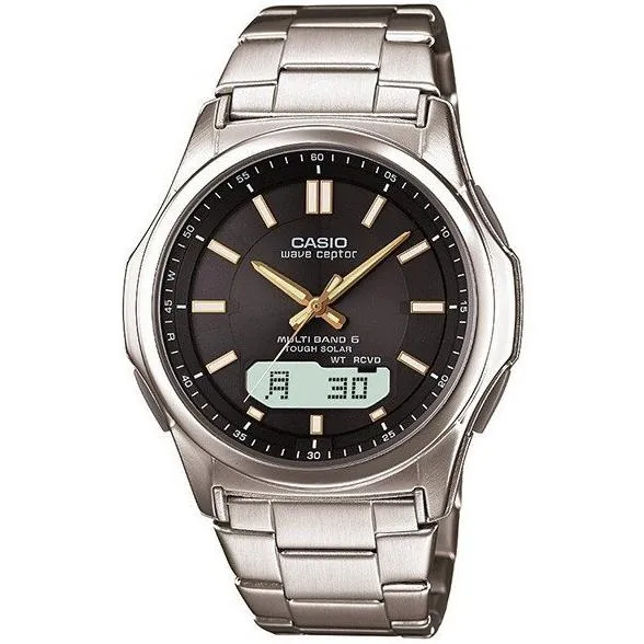 Orologio da uomo CASIO Wave Ceptor WVA-M630D-1A2JF JDM Tough Solar Multiband 6 analogico-digitale