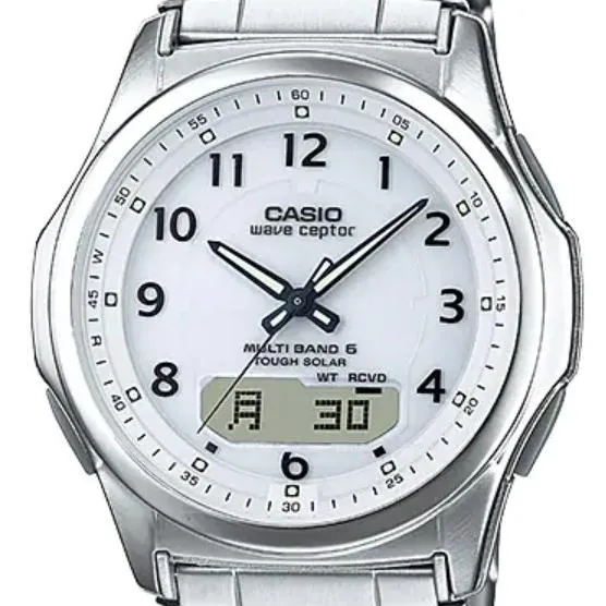 Orologio da uomo CASIO Wave Ceptor WVA-M630D-7AJF JDM Tough Solar Multiband 6 analogico-digitale