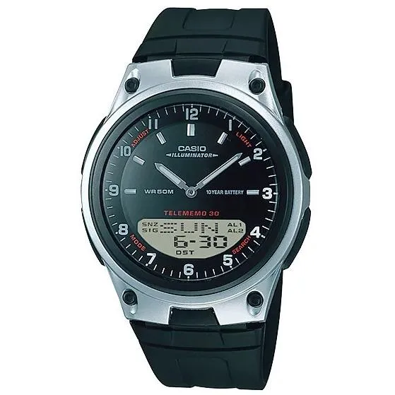 Orologio da uomo CASIO Collection AW-80-1AJH JDM Standard analogico-digitale al quarzo.
