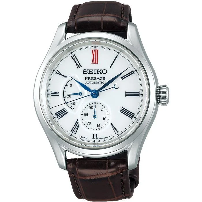 SARW049-Orologio-Seiko-Presage-Automatico-Meccanico-Quadrante Arita-yaki-Indicatore di riserva di carica-Data-Modello Core shop-